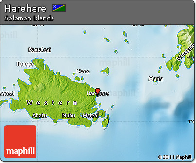 Physical Map of Harehare