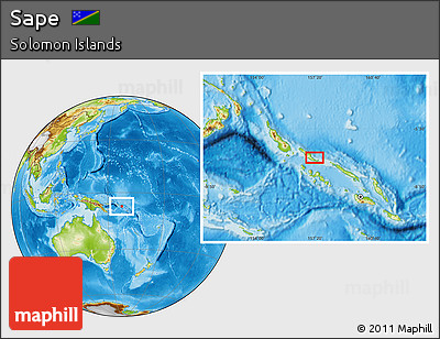 Physical Location Map of Sape
