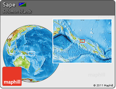 Physical Location Map of Sape