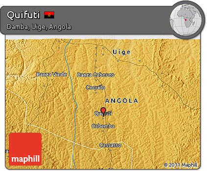 Physical 3D Map of Quifuti