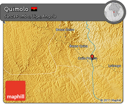Physical 3D Map of Quimolo