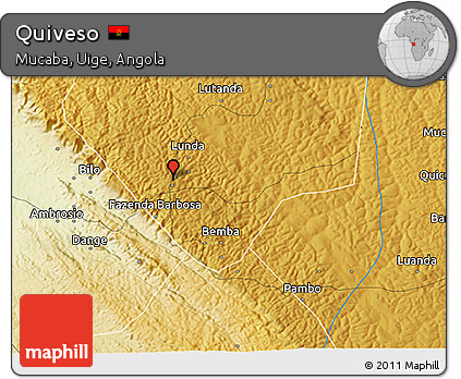 Physical 3D Map of Quiveso