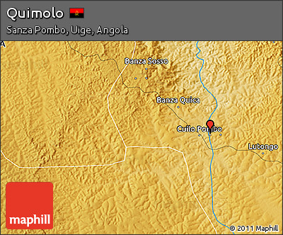 Physical 3D Map of Quimolo