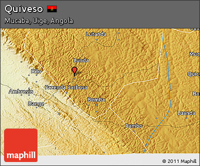 Physical 3D Map of Quiveso