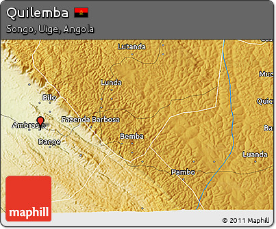 Physical 3D Map of Quilemba