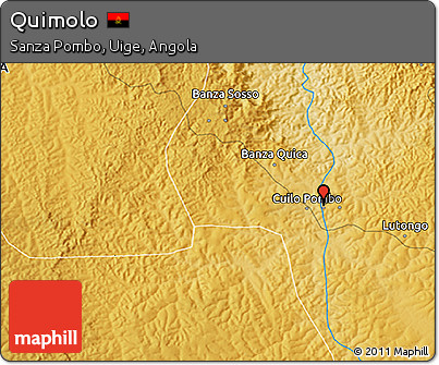Physical 3D Map of Quimolo