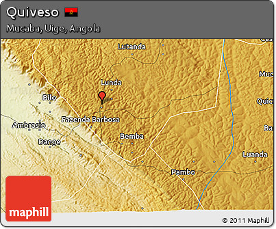 Physical 3D Map of Quiveso