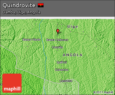 Political 3D Map of Quindrovite