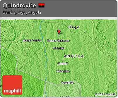 Political 3D Map of Quindrovite