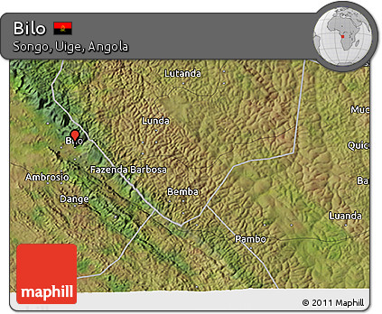 Satellite 3D Map of Bilo