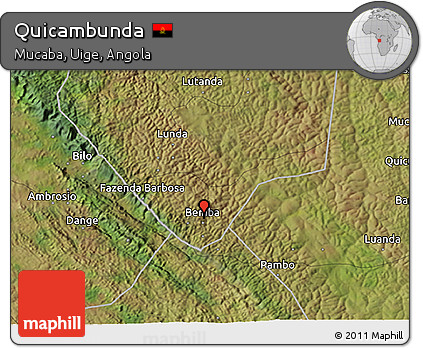 Satellite 3D Map of Quicambunda