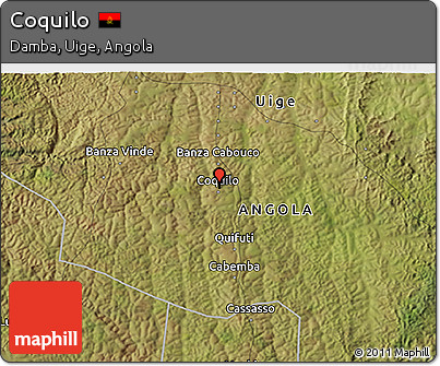 Satellite 3D Map of Coquilo