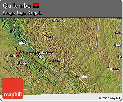 Satellite 3D Map of Quilemba