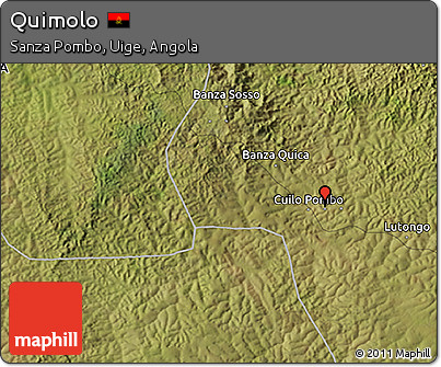 Satellite 3D Map of Quimolo