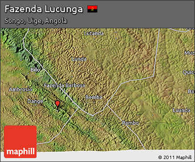 Satellite 3D Map of Fazenda Lucunga