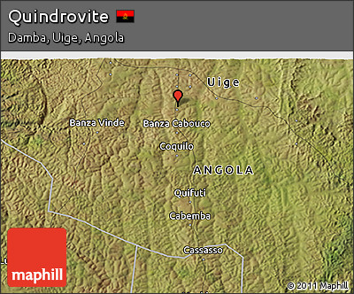 Satellite 3D Map of Quindrovite