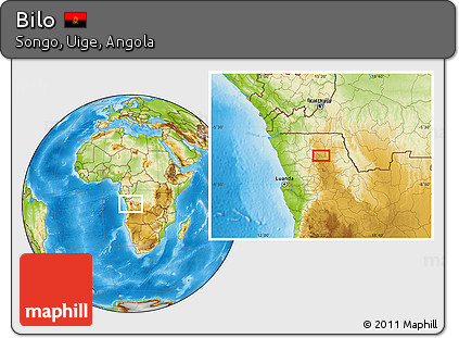 Physical Location Map of Bilo