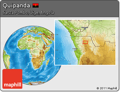 Physical Location Map of Quipanda