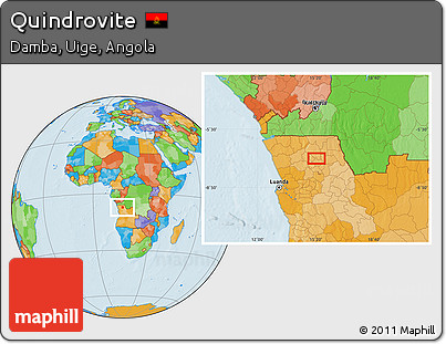 Political Location Map of Quindrovite