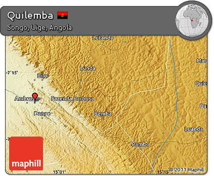 Physical Map of Quilemba