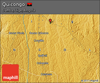 Physical Map of Quicongo