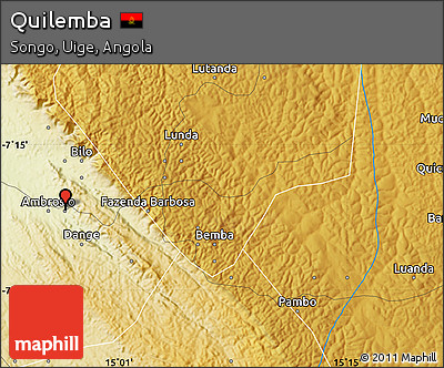 Physical Map of Quilemba