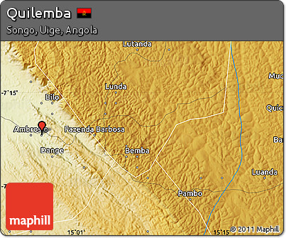 Physical Map of Quilemba