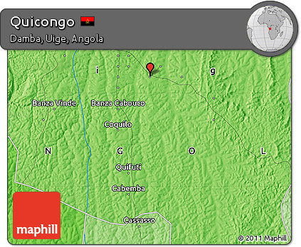 Political Map of Quicongo