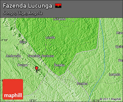 Political Map of Fazenda Lucunga