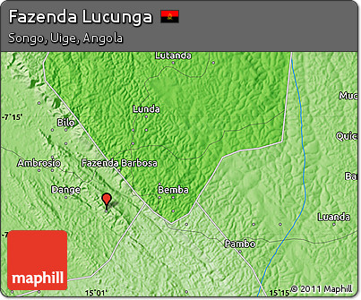 Political Map of Fazenda Lucunga