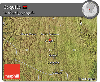 Satellite Map of Coquilo