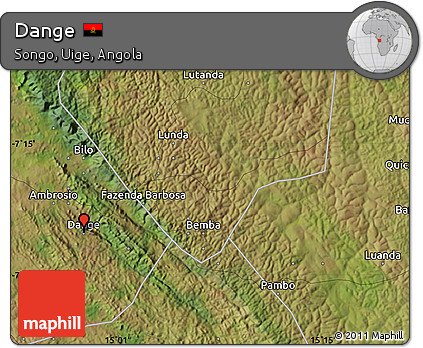 Satellite Map of Dange