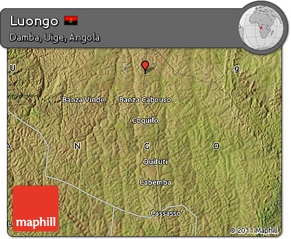 Satellite Map of Luongo
