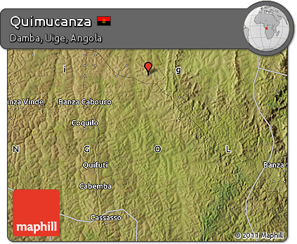 Satellite Map of Quimucanza
