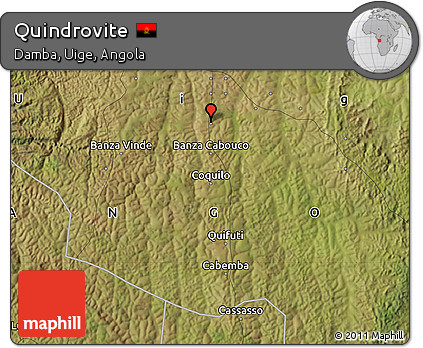 Satellite Map of Quindrovite