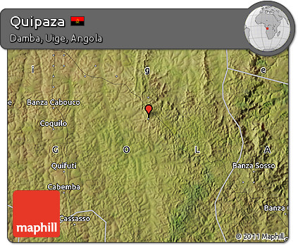 Satellite Map of Quipaza