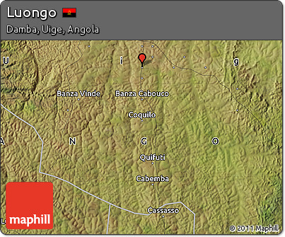 Satellite Map of Luongo