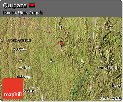 Satellite Map of Quipaza