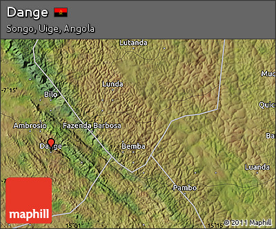Satellite Map of Dange