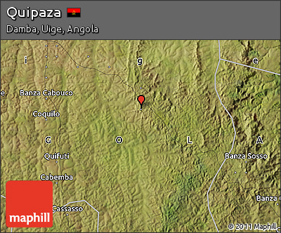 Satellite Map of Quipaza
