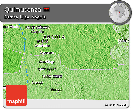 Political Panoramic Map of Quimucanza