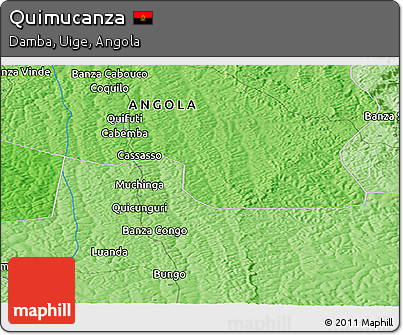 Political Panoramic Map of Quimucanza