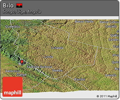 Satellite Panoramic Map of Bilo