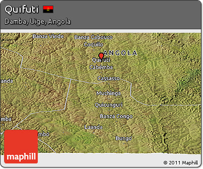 Satellite Panoramic Map of Quifuti