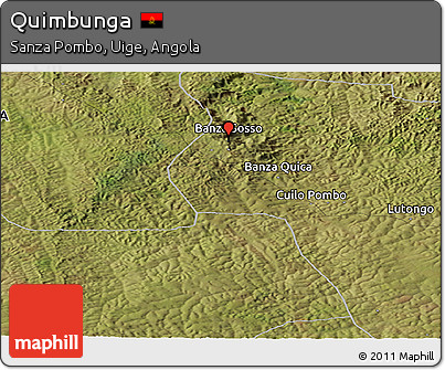 Satellite Panoramic Map of Quimbunga