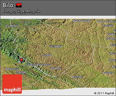 Satellite Panoramic Map of Bilo