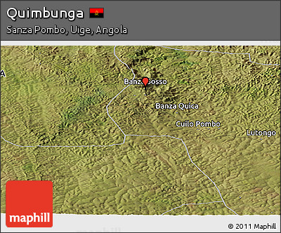 Satellite Panoramic Map of Quimbunga