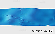 Physical Panoramic Map of the area around 7° 10' 2" S, 169° 55' 30" W