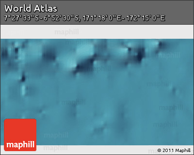 Satellite 3D Map of the Area around 7° 10' 2" S, 171° 46' 30" E