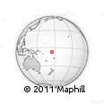 Outline Map of the Area around 7° 10' 2" S, 175° 10' 30" E, rectangular outline